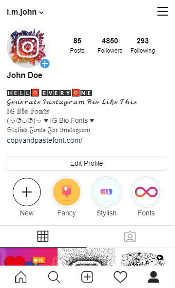 copy and paste fonts aesthetic symbols